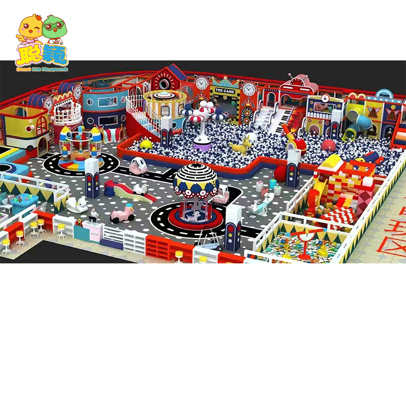 Giant Ball Pool Naughty Castle Soft Play Indoor Playground With High Quality