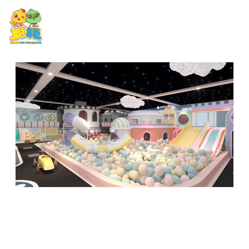 Amusement Park Soft Play Trampoline Ball Pool Indoor Playground