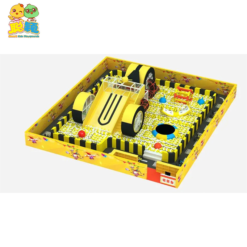 Kids Soft Play Games Big Ball Pool Trampoline Indoor Playground For Sale