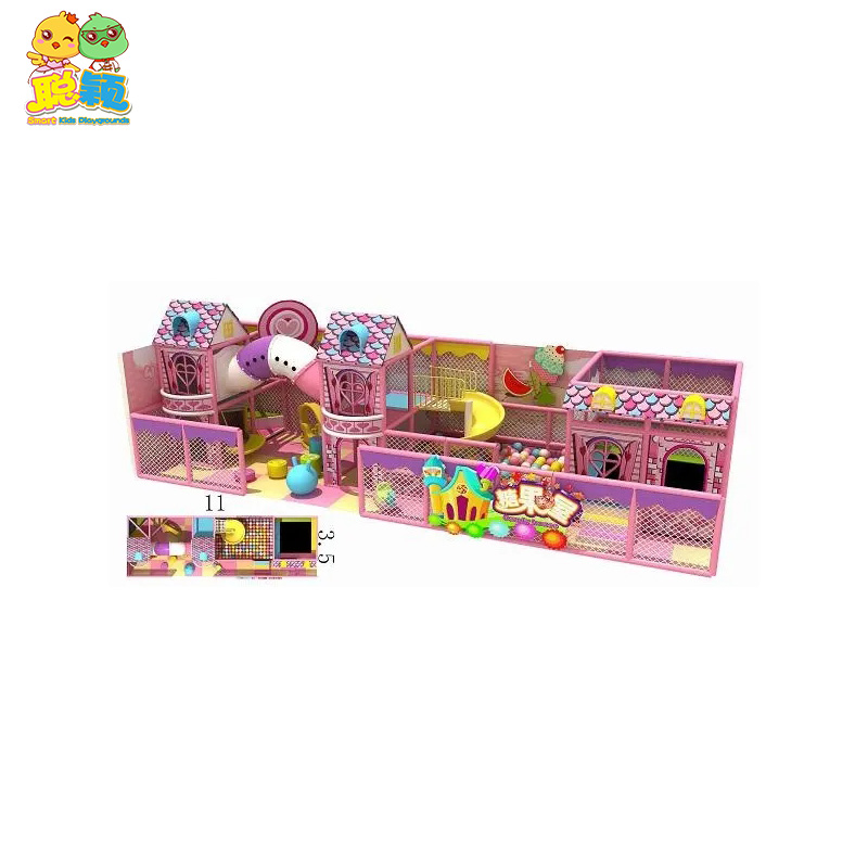 Cute Attractive Good Quality Soft Play Indoor Playground for Shopping Mall