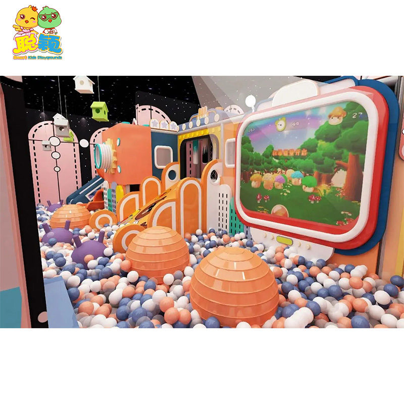 Cute Attractive Good Quality Soft Play Indoor Playground for Shopping Mall
