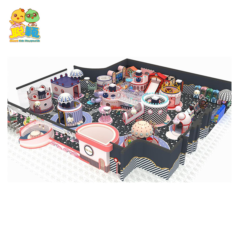 Sweet Candy Theme Modern Style Soft Play Indoor Playground From Professional Supplier