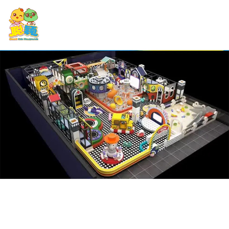 Colorful Slide Professional Soft Play Area Indoor Playground With Certification