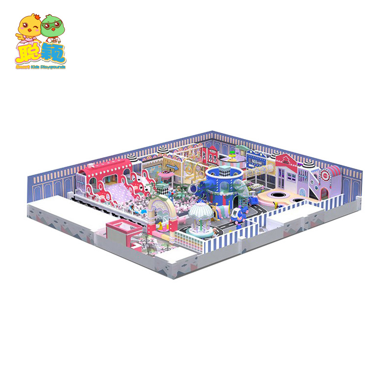 Commercial Fresh New Design Functional Soft Play Area Games Indoor Playground For Kids