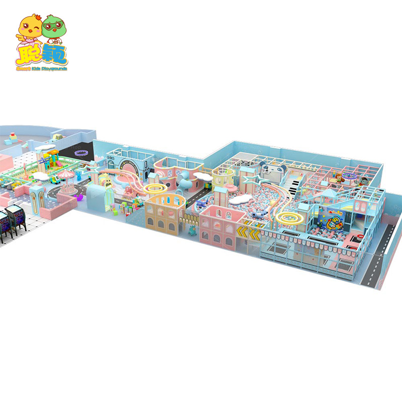 Commercial Fresh New Design Functional Soft Play Area Games Indoor Playground For Kids