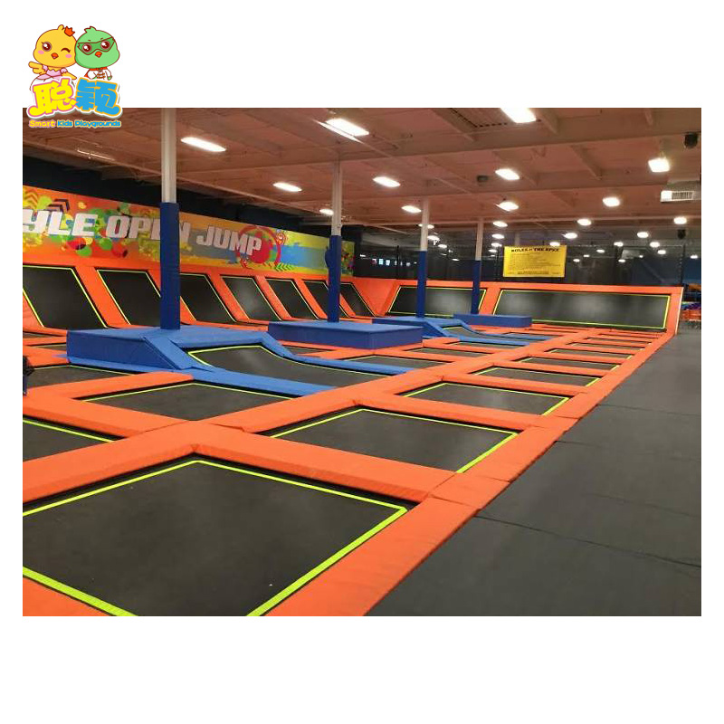 Commercial Giant Trampoline Park Sport Equipment Indoor Playground For Kids