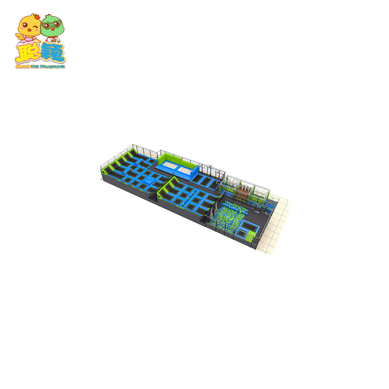 Professional Children Amusement Trampoline Park Indoor Playground For Sale Supplier-SKP