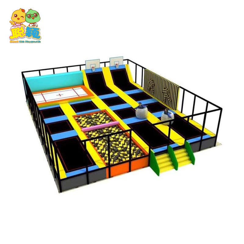 Professional Children Amusement Trampoline Park Indoor Playground For Sale Supplier-SKP