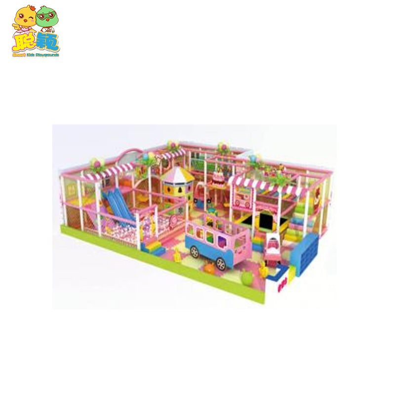 Cute Characters High Quality Giant Slide Soft Play Area Indoor Playground For Sale