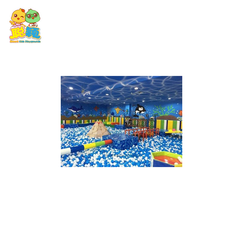 Huge Ball Pool Kids Soft Play Plastic Games Indoor Playground For Shopping Mall
