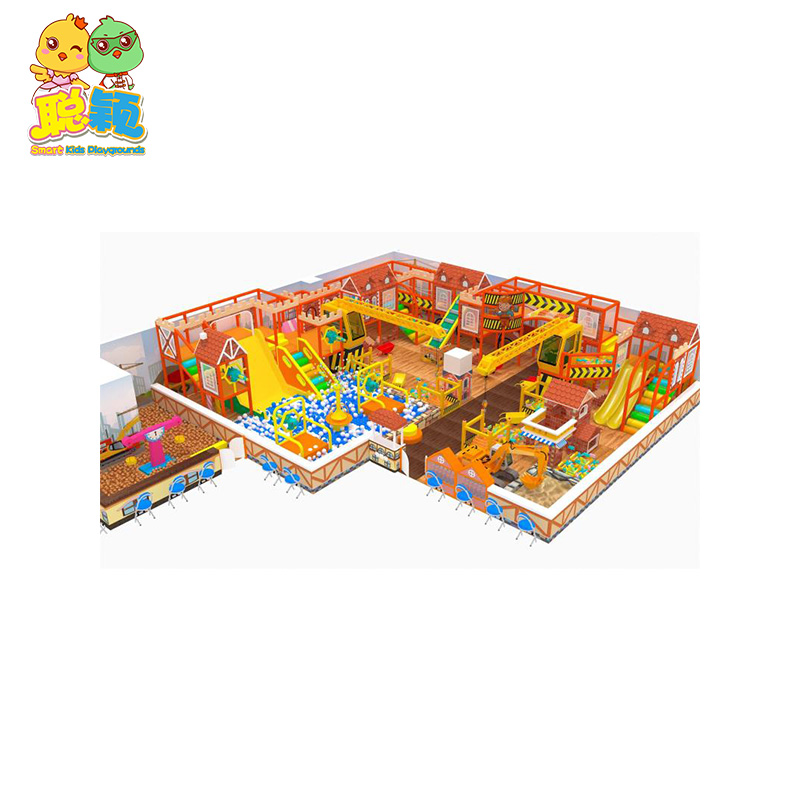 Summer Colorful Customized Amusement Park Indoor Playground Soft Play Games