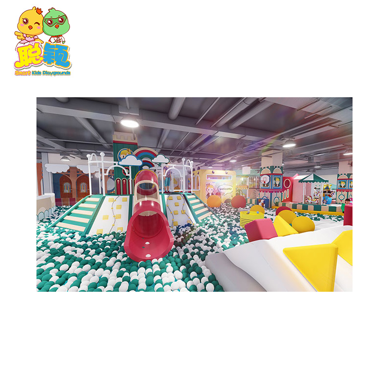 Kindergarten/Shopping Mall Big Ball Pool Soft Play Games Indoor Playground For Kids