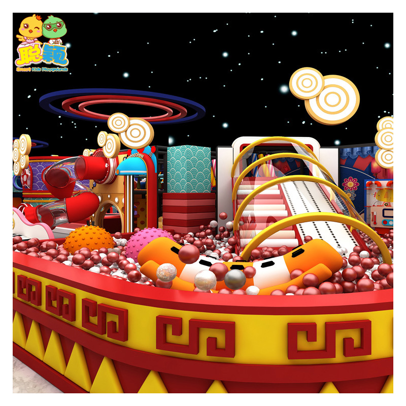 Kindergarten/Shopping Mall Big Ball Pool Soft Play Games Indoor Playground For Kids