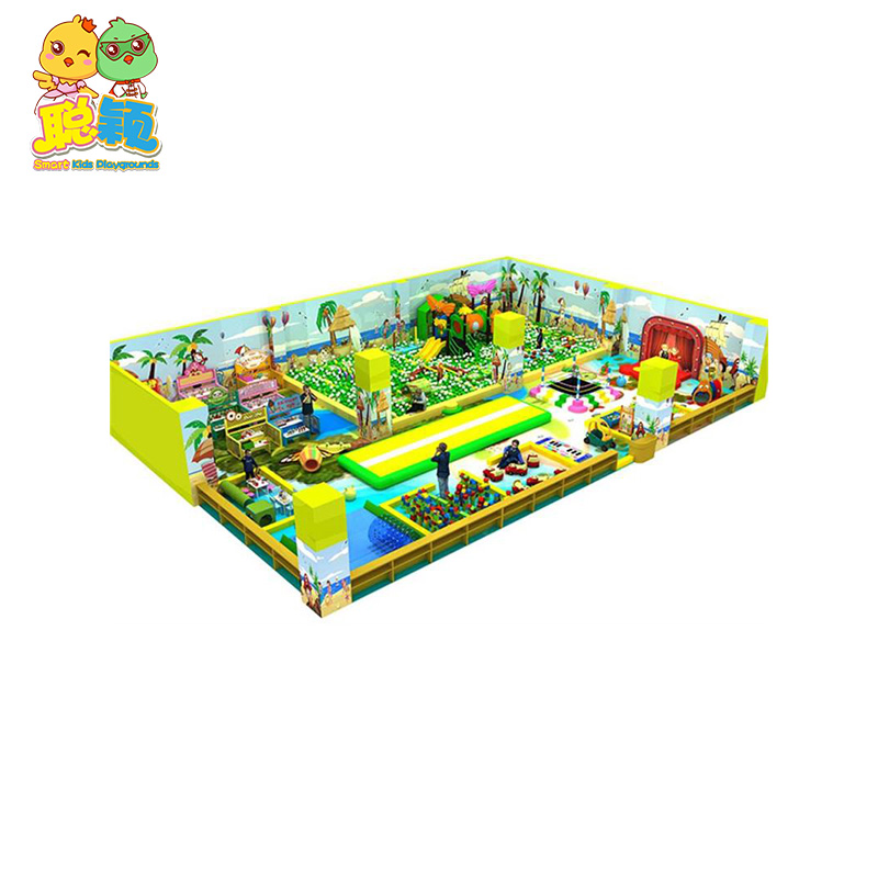 Summer Holiday Theme Kids Soft Play Amusement Park Indoor Playground From Professional Supplier