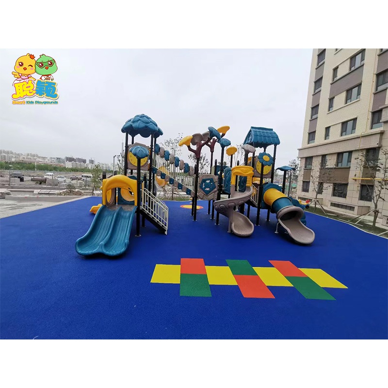 Wooden/Plastic Amusement Park Playground Equipment Slide Climbing Facility Toy Ride