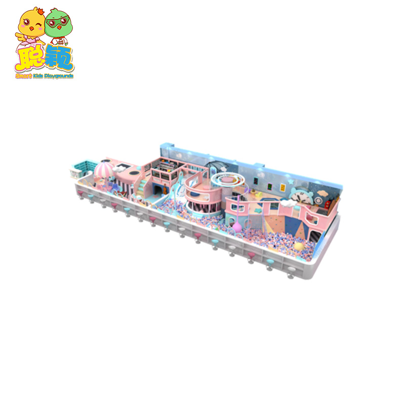 Customized Big House New Design Soft Play Area Indoor Amusement Park Playground For Kids