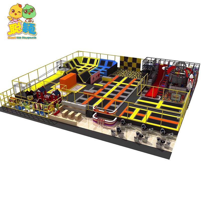 Bright Colorful Soft Play Multi-functional Indoor Playground For Kids