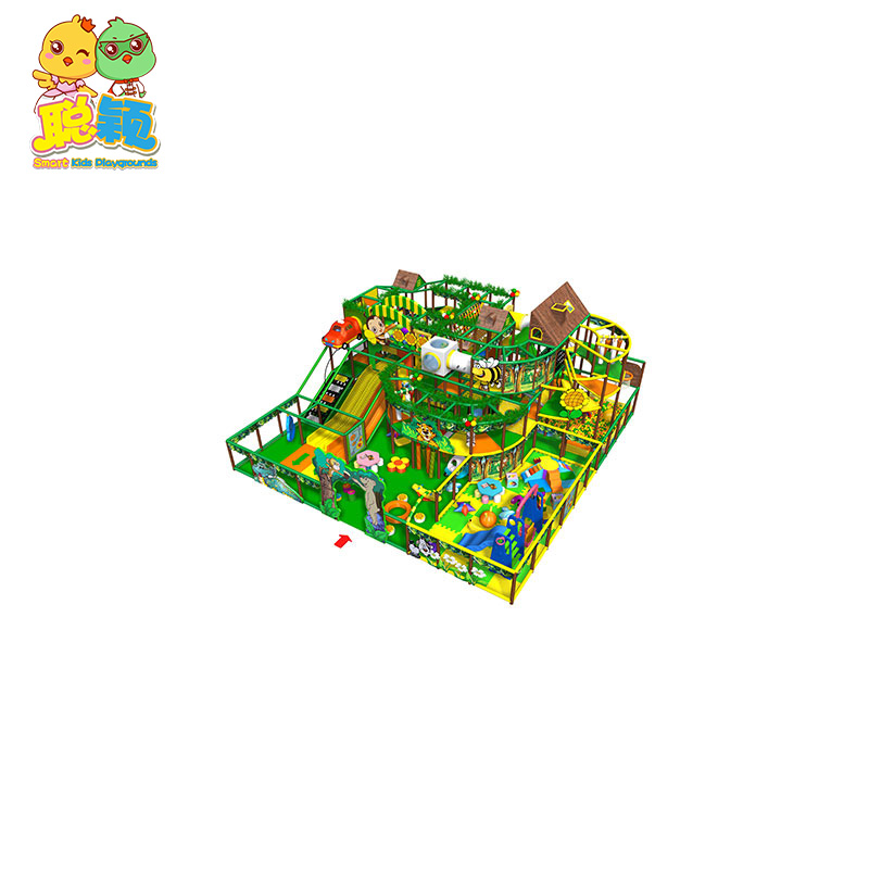 Jungle Theme Multi-functional Soft Play Indoor Playground From Professional Supplier