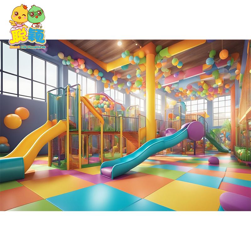 Simulation Natural Jungle Theme Kids Soft Play Indoor Playground With Ball Pool