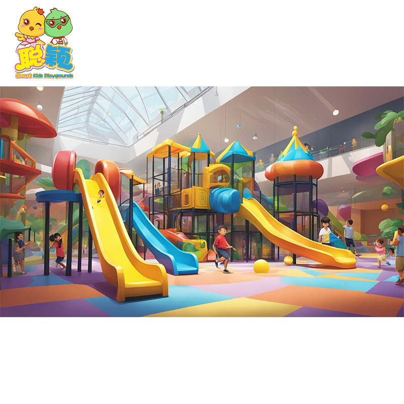 Simulation Natural Jungle Theme Kids Soft Play Indoor Playground With Ball Pool