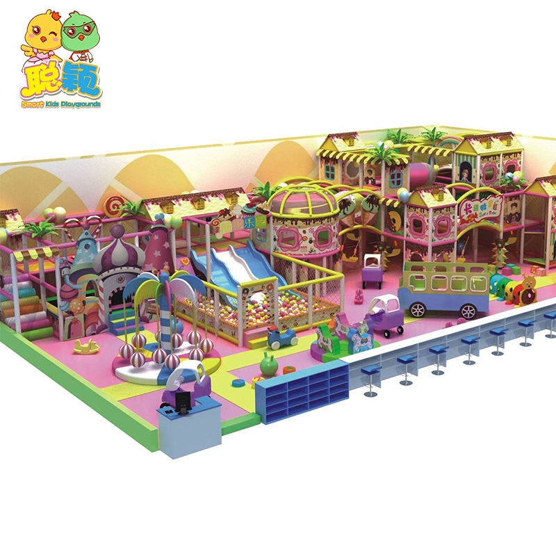 Simulation Natural Jungle Theme Kids Soft Play Indoor Playground With Ball Pool