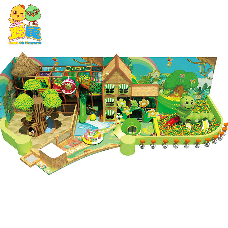 Colorful Slide Kids Soft Play Amusement Park Indoor Playground From High Quality Supplier