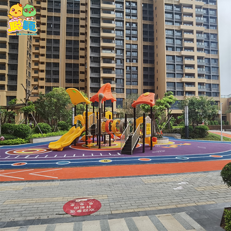High Quality Heat Resistant Outdoor Playground Equipment Slides With CE