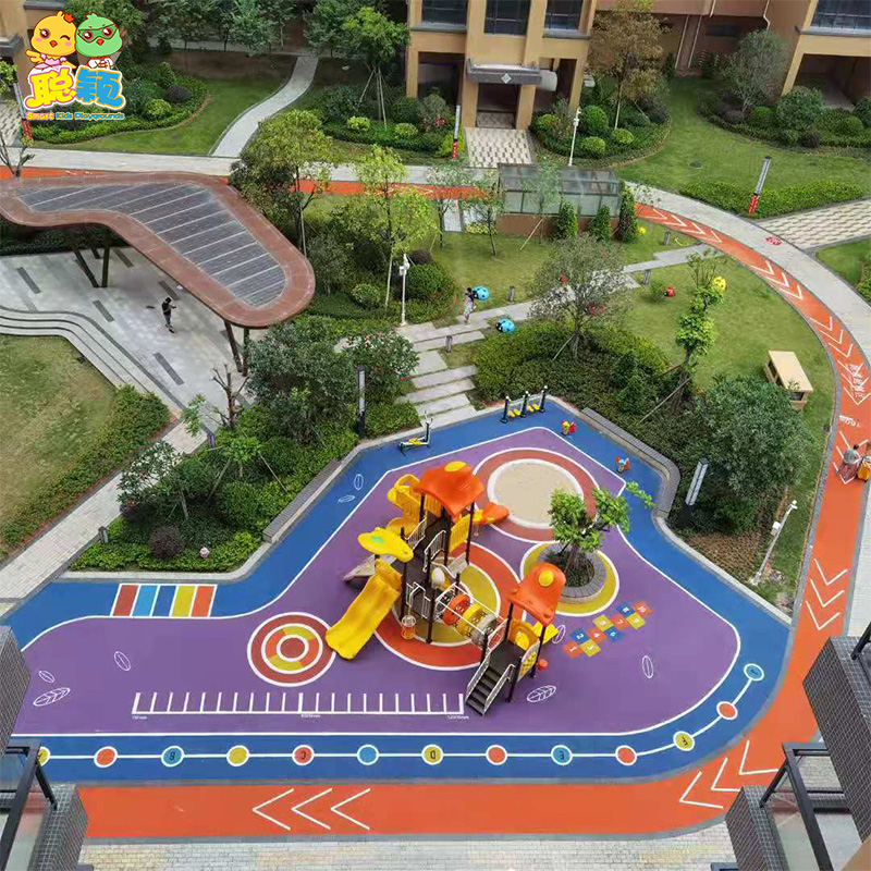 High Quality Heat Resistant Outdoor Playground Equipment Slides With CE