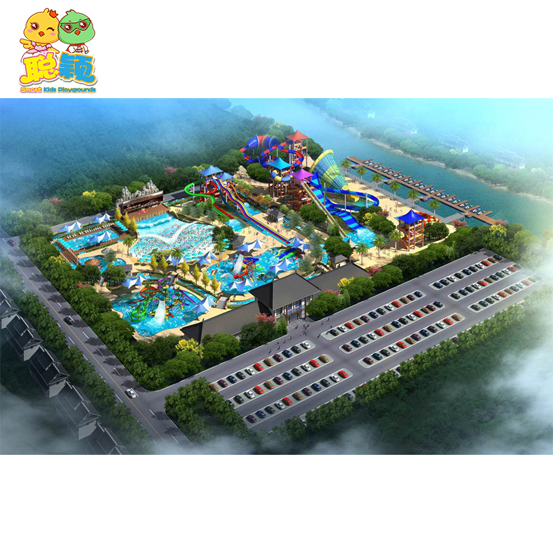 Factory Wholesale High Quality Amusement Park Entertainment Equipment Fiberglass Water Slide