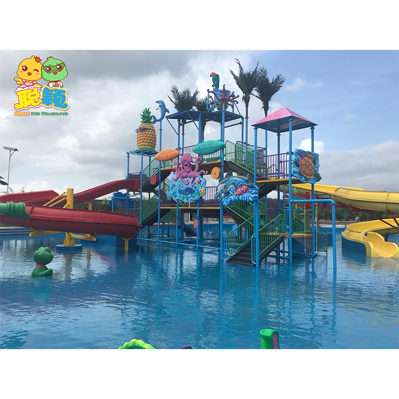 Factory Wholesale High Quality Amusement Park Entertainment Equipment Fiberglass Water Slide