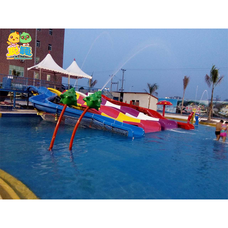 Factory Wholesale High Quality Amusement Park Entertainment Equipment Fiberglass Water Slide