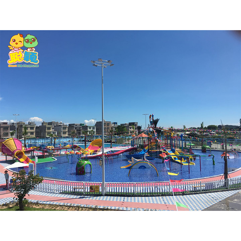 New Kids Outdoor Aqua Amusement Playground Water Park Slide Sports Equipment