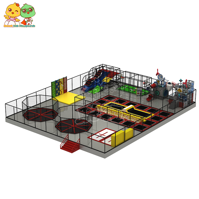 New Style Attractive Kids Trampoline Park  Soft Play Indoor Playground With Favorable Price