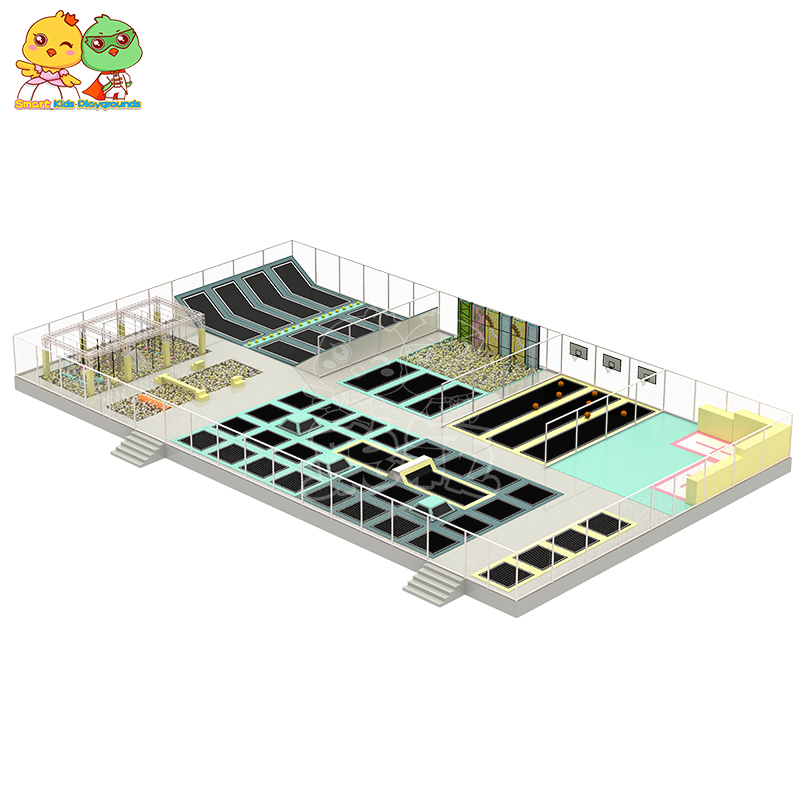 Factory Wholesale High Quality Jumping Bouncer Trampoline Park Indoor Playground
