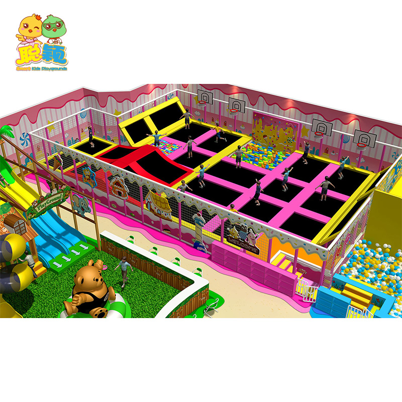 Favorable Price Good Quality Trampoline Park Soft Play Indoor Playground For Kids