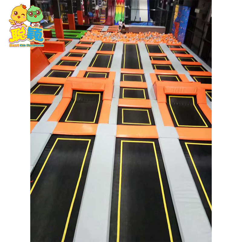 1000sqm Trampoline Park Kids Funny Soft Play Indoor Playground With High Quality