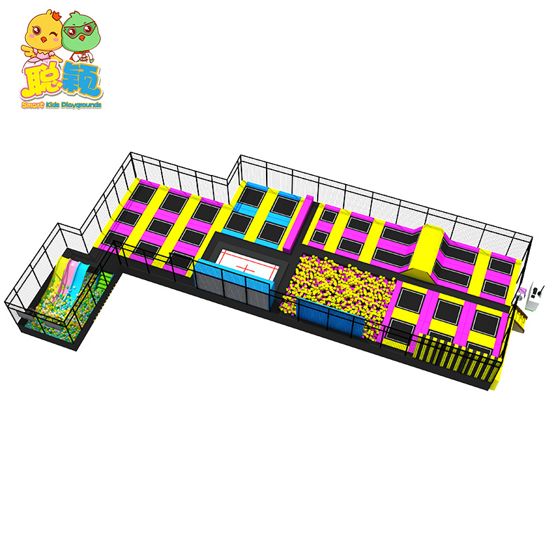 High Standard Jumping Bouncer Trampoline Park Soft Play Indoor Playground For Kids