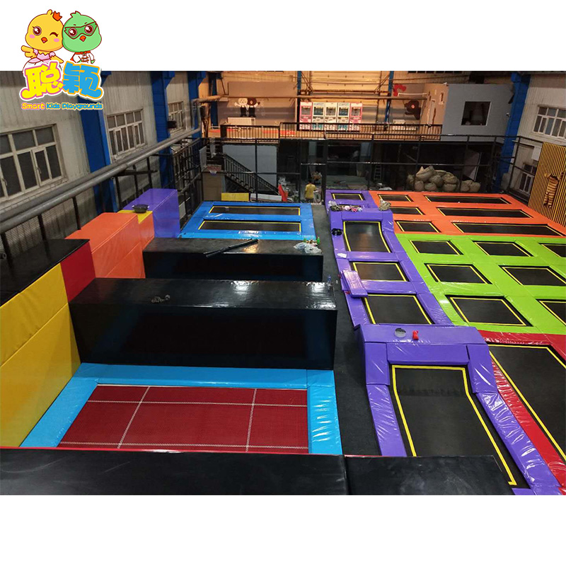 Amusement Park Kids Trampoline Park Indoor Soft Play Playground With High Quality