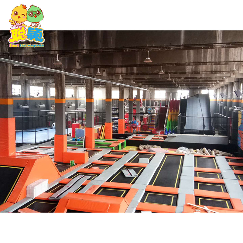 Amusement Park Kids Trampoline Park Indoor Soft Play Playground With High Quality
