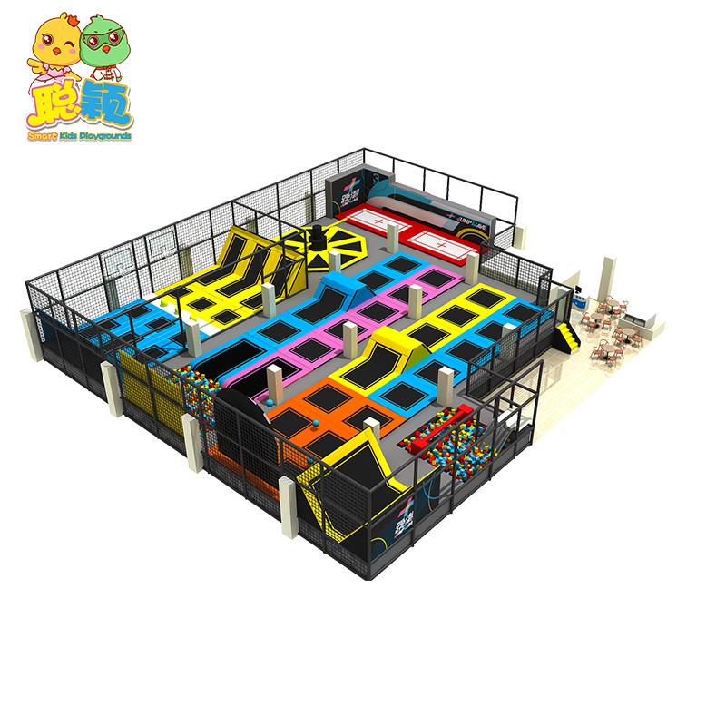 Sports New Style Giant Slide Attractive Funny Soft Play Trampoline Games From Indoor Playground Manufacturer