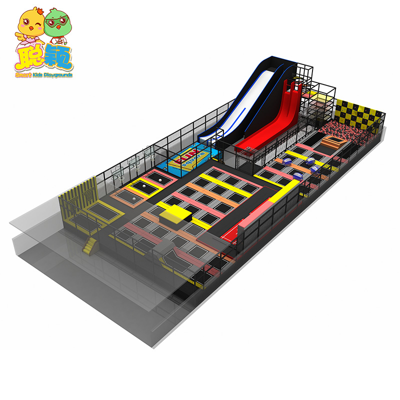 Exciting Kids Soft Play Games Trampoline Jumping Bouncer Indoor Playground For Sale