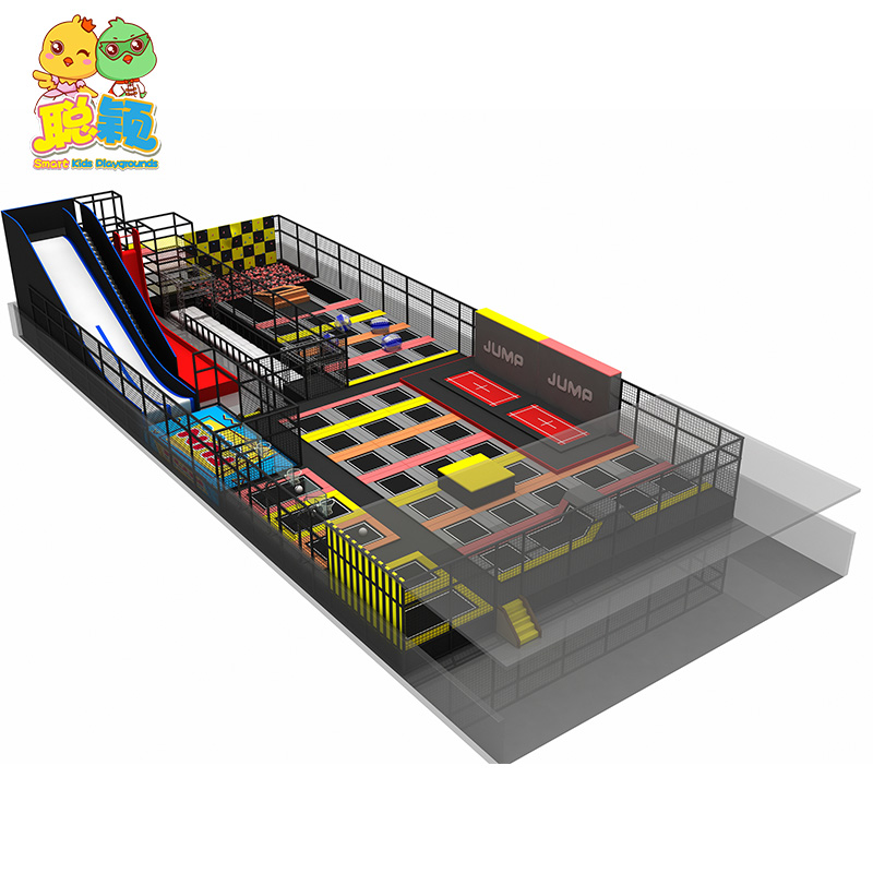 Exciting Kids Soft Play Games Trampoline Jumping Bouncer Indoor Playground For Sale
