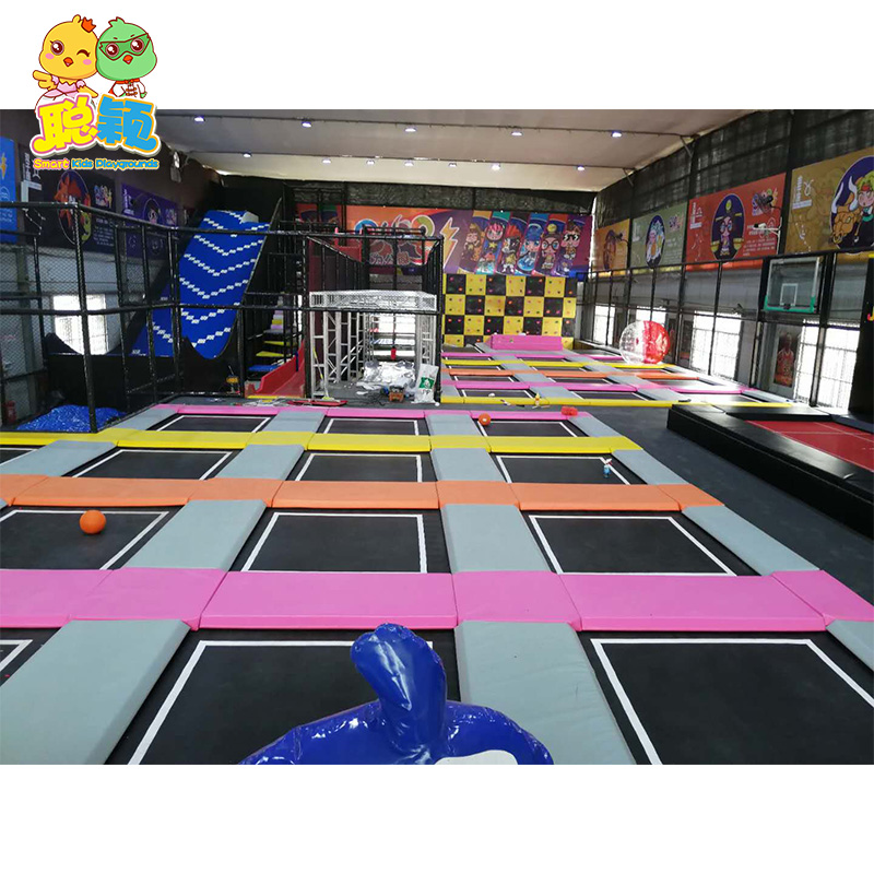 Exciting Kids Soft Play Games Trampoline Jumping Bouncer Indoor Playground For Sale