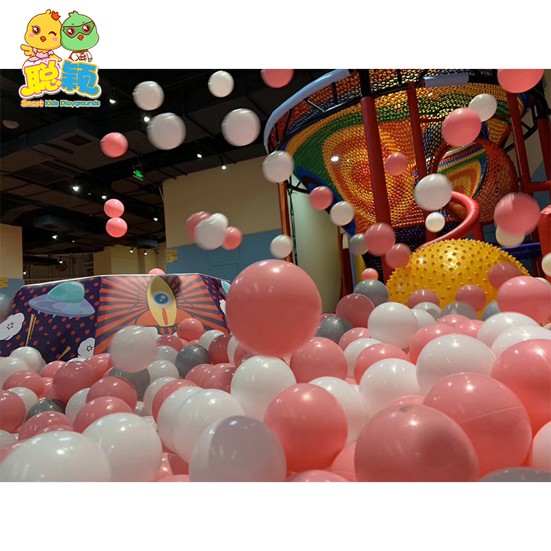 Ball Pit Trampoline Park Jumping Bouncer Kids Soft Play Indoor Playground For Sale