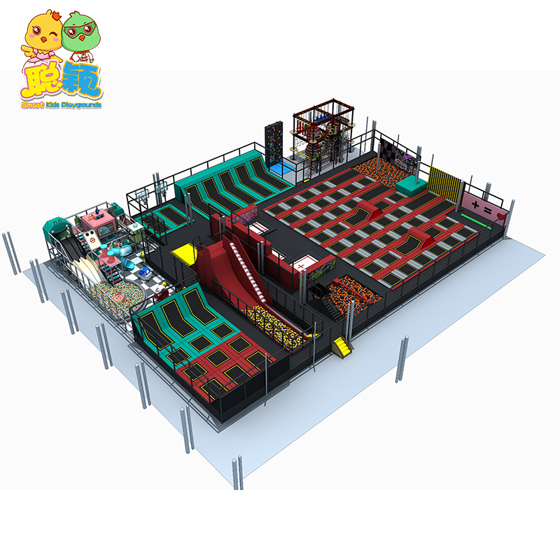 2500sqm Huge Multi-functional Soft Play Trampoline Park Kids Indoor Playground With Good Quality