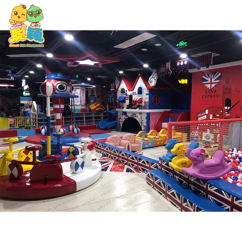 Pretty Attractive Soft Play Indoor Playground With Kiddie Ride Games