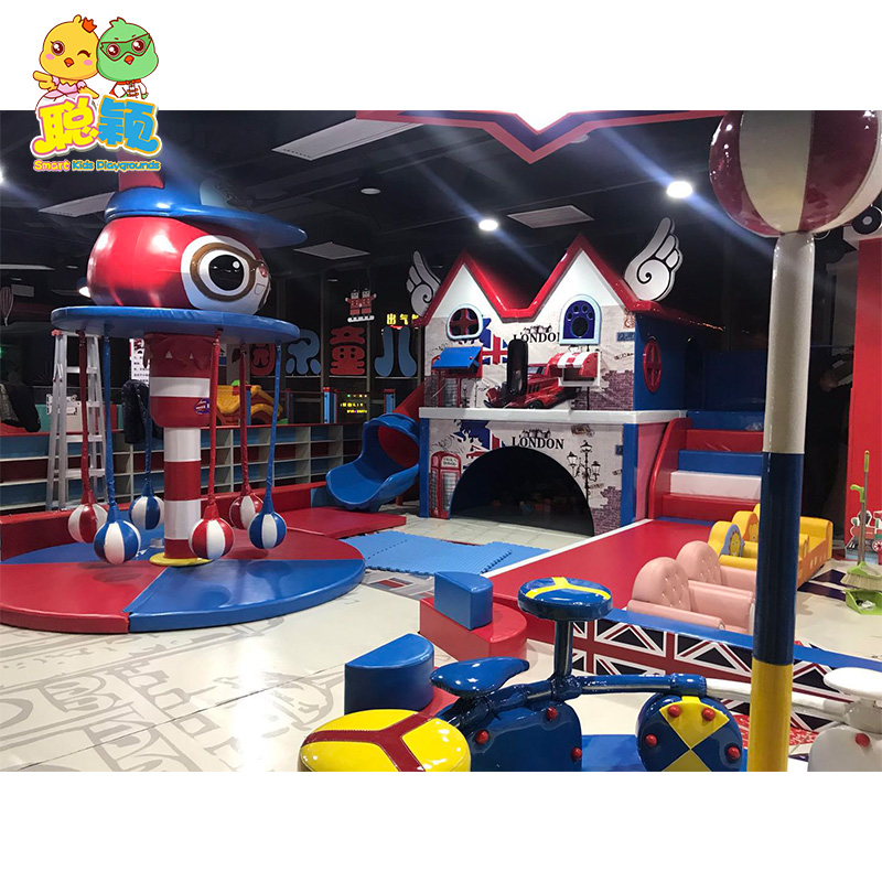Pretty Attractive Soft Play Indoor Playground With Kiddie Ride Games