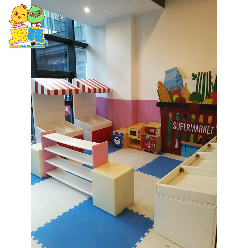 Children Daycare Amusement Park Soft Play Indoor Playground With Hand Craft Area