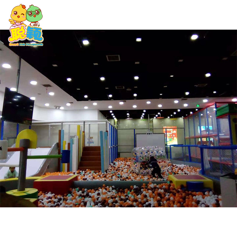 Kids Multi-functional Soft Play Amusement Park Indoor Playground With Magic Wall