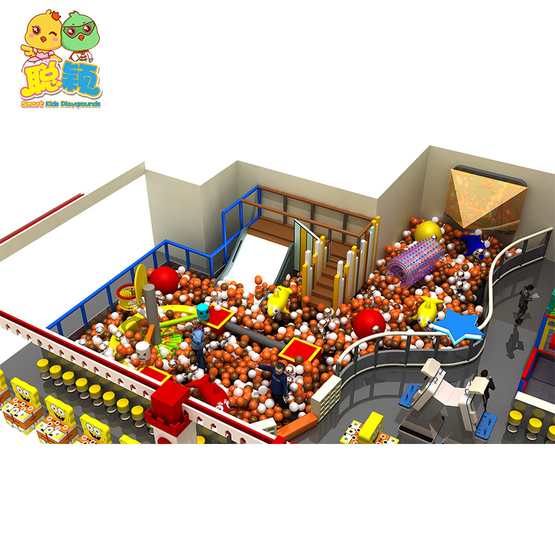 Funny Ball Pool Amusement Park Soft Play Indoor Playground From Professional Supplier